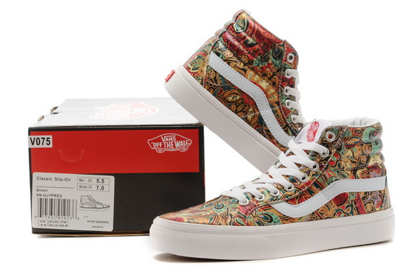 Vans High Top Shoes Women--080